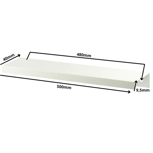 Edge Grip Profilová rukoväť FE06 480 mm (celková dĺžka 500 mm) - biela