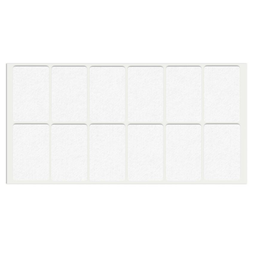 Samolepiaca vlnená podložka 35x55mm biela – Furnica