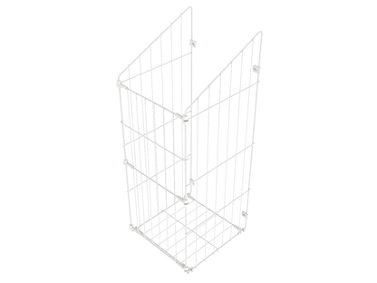 Zložiteľný koš na bielizeň 60 cm - Biely