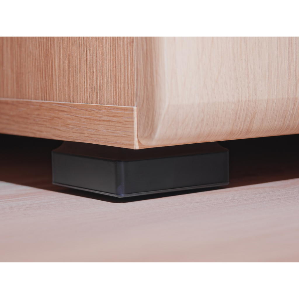 Stena SOLIDO - Sada nábytku do obývacej izby - Čierna matná / Artisan dub