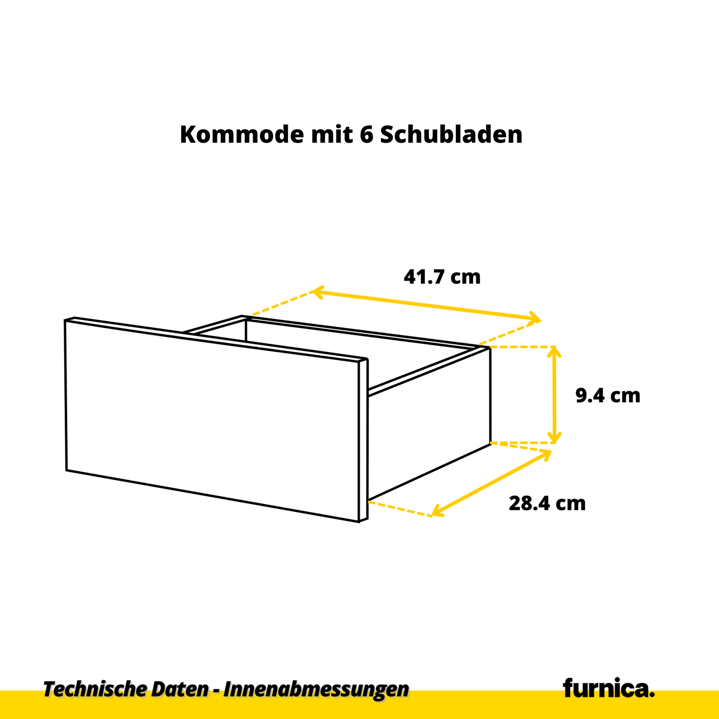 GABRIEL - Komoda s 14 zásuvkami (4+6+4) - Skrinka na oblečenie do spálne - Antracit / Biela matná - V92/70cm Š220cm H33cm (7)