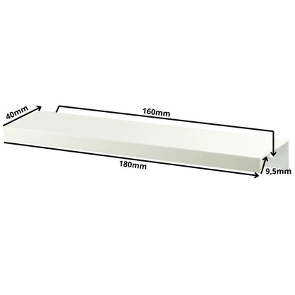 Edge Grip Profilová rukoväť FE06 160 mm (celková dĺžka 180 mm) - biela