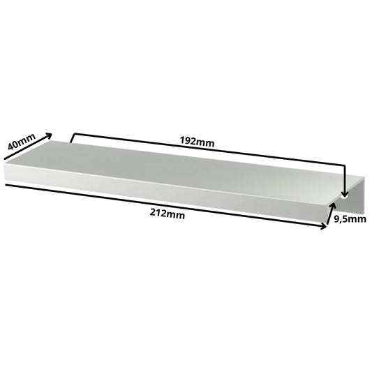 Edge Grip Profilová rukoväť FE06 192 mm (celková dĺžka 212 mm) - elektrolyticky leštená