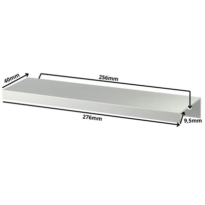 Edge Grip Profilová rukoväť UA06 256 mm (celková dĺžka 276 mm) - elektrolyticky leštená