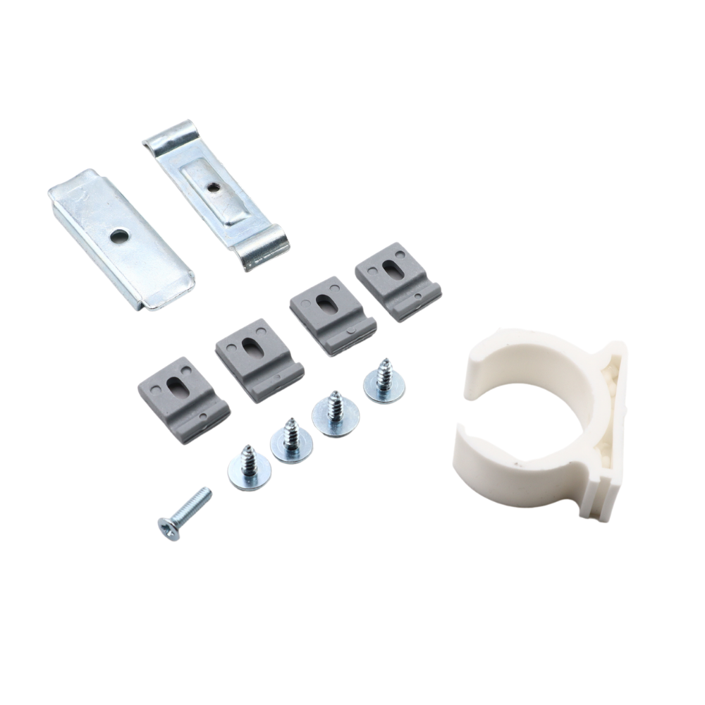 Držiak na vysávačovú hadicu na stenu - Malý - Chróm