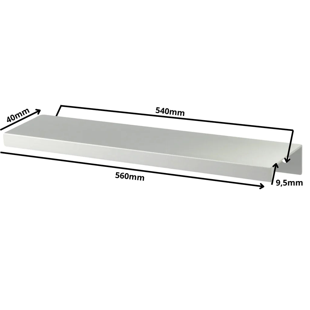 Edge Grip Profilová rukoväť FE06 540 mm (celková dĺžka 560 mm) - hliník