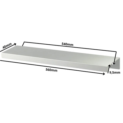 Edge Grip Profilová rukoväť FE06 540 mm (celková dĺžka 560 mm) - hliník