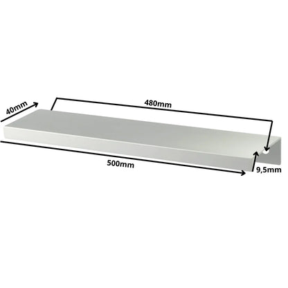 Edge Grip Profilová rukoväť FE06 480 mm (celková dĺžka 500 mm) - hliník