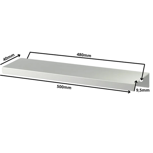 Edge Grip Profilová rukoväť FE06 480 mm (celková dĺžka 500 mm) - hliník