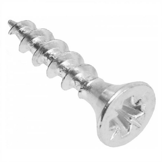 Drevené skrutky PZ2 3,5x16mm biela zinok (1000 ks) – Furnica