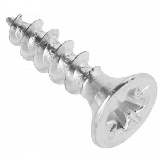 Drevené skrutky PZ2 4,0x16 mm biela zinok (1000 ks) – Furnica