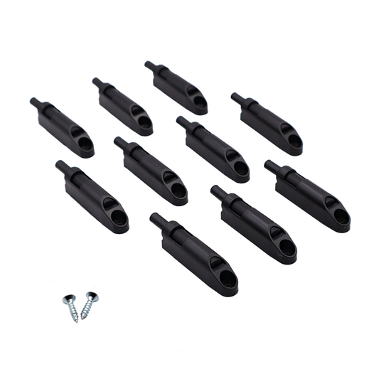 Soft-Close Cabinet Door Damper - Čierny (10 ks)
