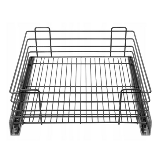 Výsuvný kôš EXCLUSIVE CARGO MULTI do skrinky 50 cm - sivá/grafitová