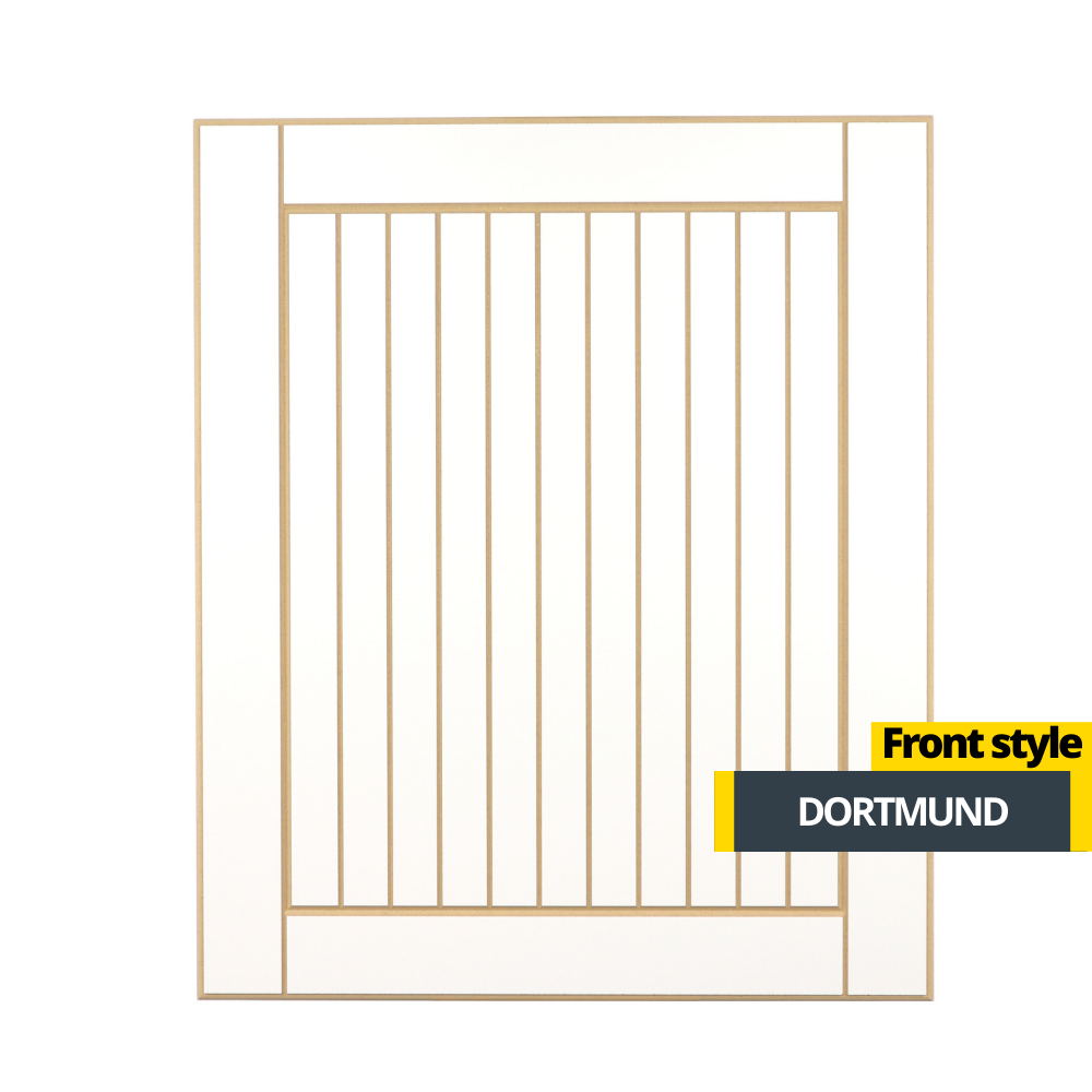 Dvere do kuchyne typu Shaker-Dortmund, Výška dverí: 570 mm - 1289 mm - Šírka skrinky: 60 cm