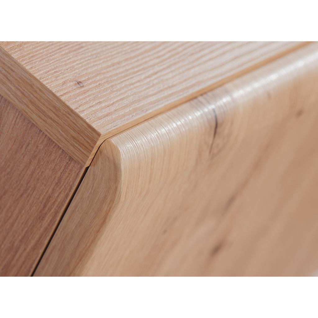 Stena SOLIDO - Sada nábytku do obývacej izby - Čierna matná / Artisan dub