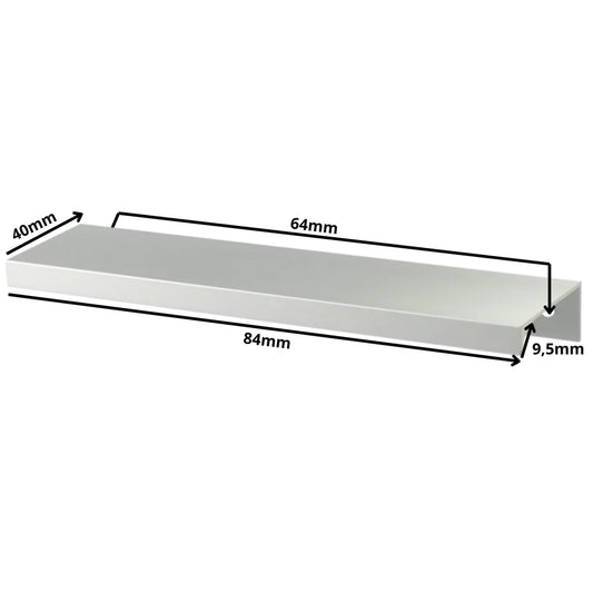 Edge Grip Profilová rukoväť FE06 64 mm (celková dĺžka 84 mm) - elektrolyticky leštená