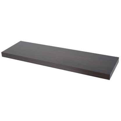 Plávajúca polica - balenie po 3 - wenge - 80 cm