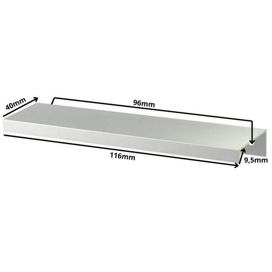 Edge Grip Profilová rukoväť UA06 96 mm (celková dĺžka 116 mm) - elektrolyticky leštená