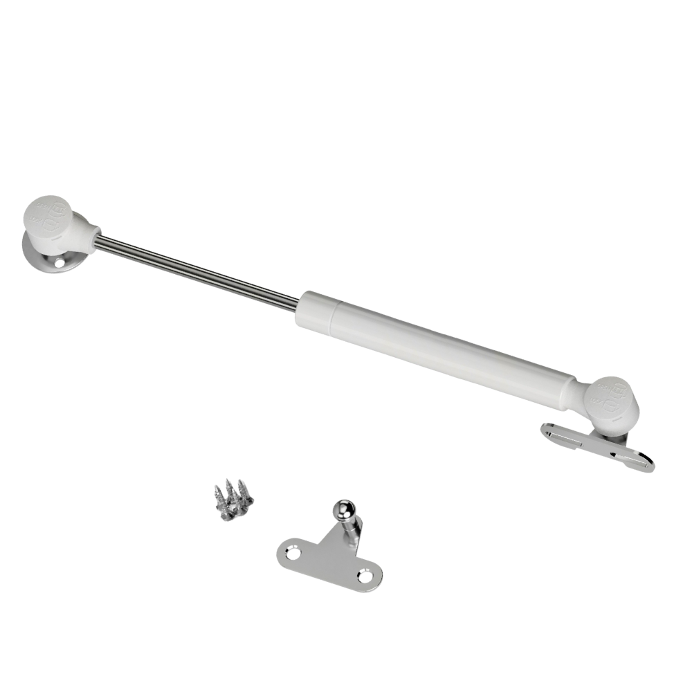 Plynový tlmič 250 mm biely - 60 N – Furnica