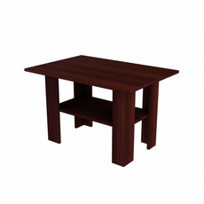 DYLAN - Konferenčný stolík - Wenge H55cm W87cm D60cm