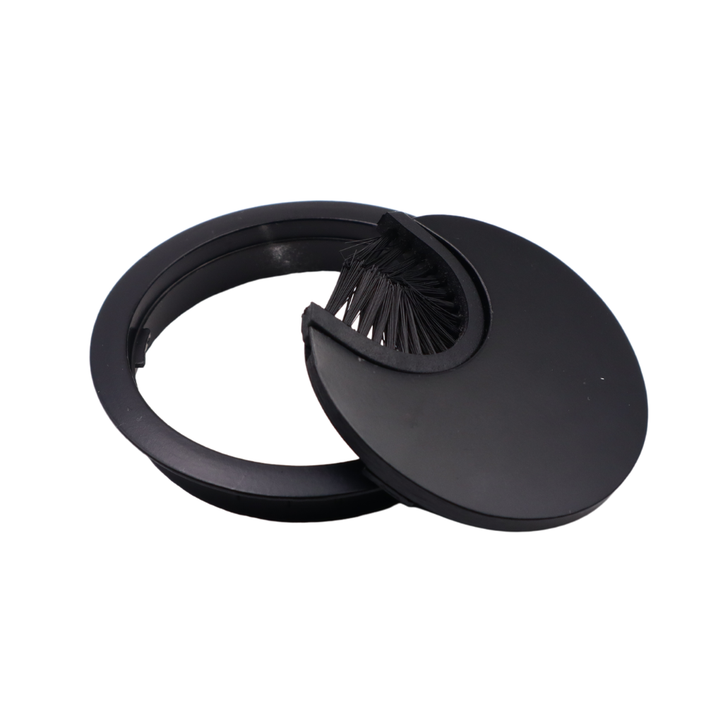 Kovový kábelový gromet 60 mm - čierna (2) – Furnica