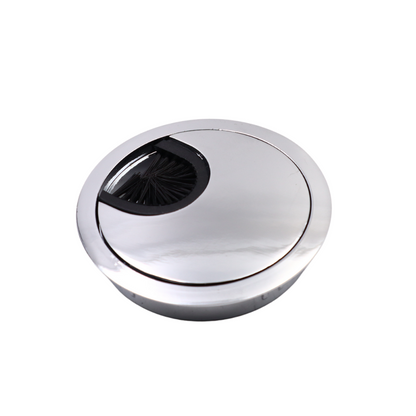 Kovový kábelový gromet 60 mm - chróm – Furnica