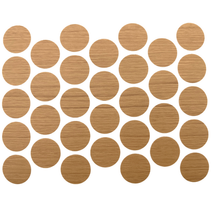 Samolepiace krytky na skrutky - Teak 18mm – Furnica