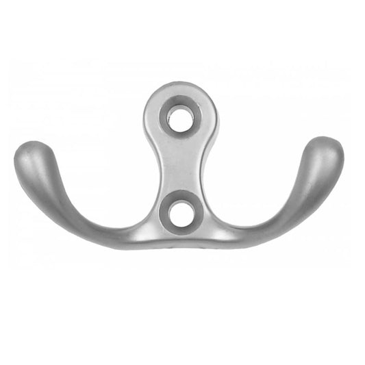Dvojitý háčik na šaty - hliník WP01 – Furnica
