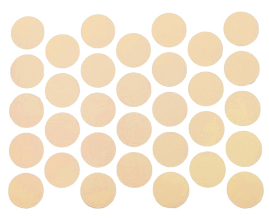 Screw cover caps Self-Adhesive - Beige 18mm Furnica 