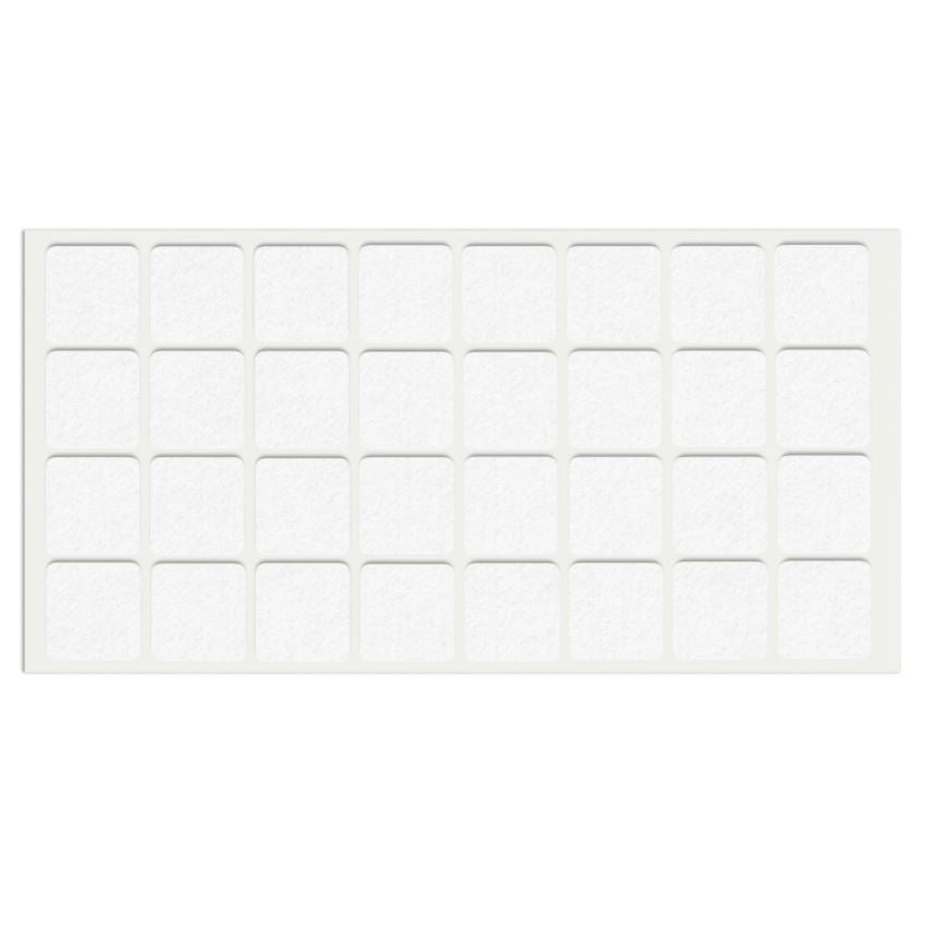 Samolepiaca vlnená podložka 25x25mm