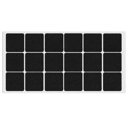 Samolepiaca vlnená podložka 35x35mm čierna – Furnica