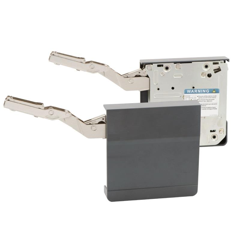 Systém zdvíhania horných skríň s mäkkým zatváraním (L+R), grafitový.